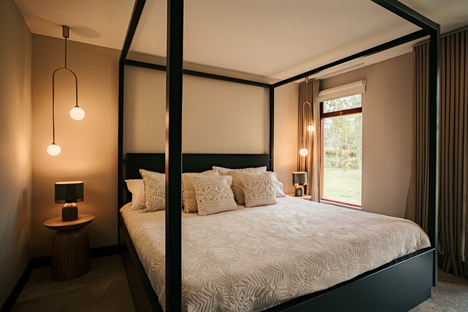 Habitación matrimonial en Villa Pietra
