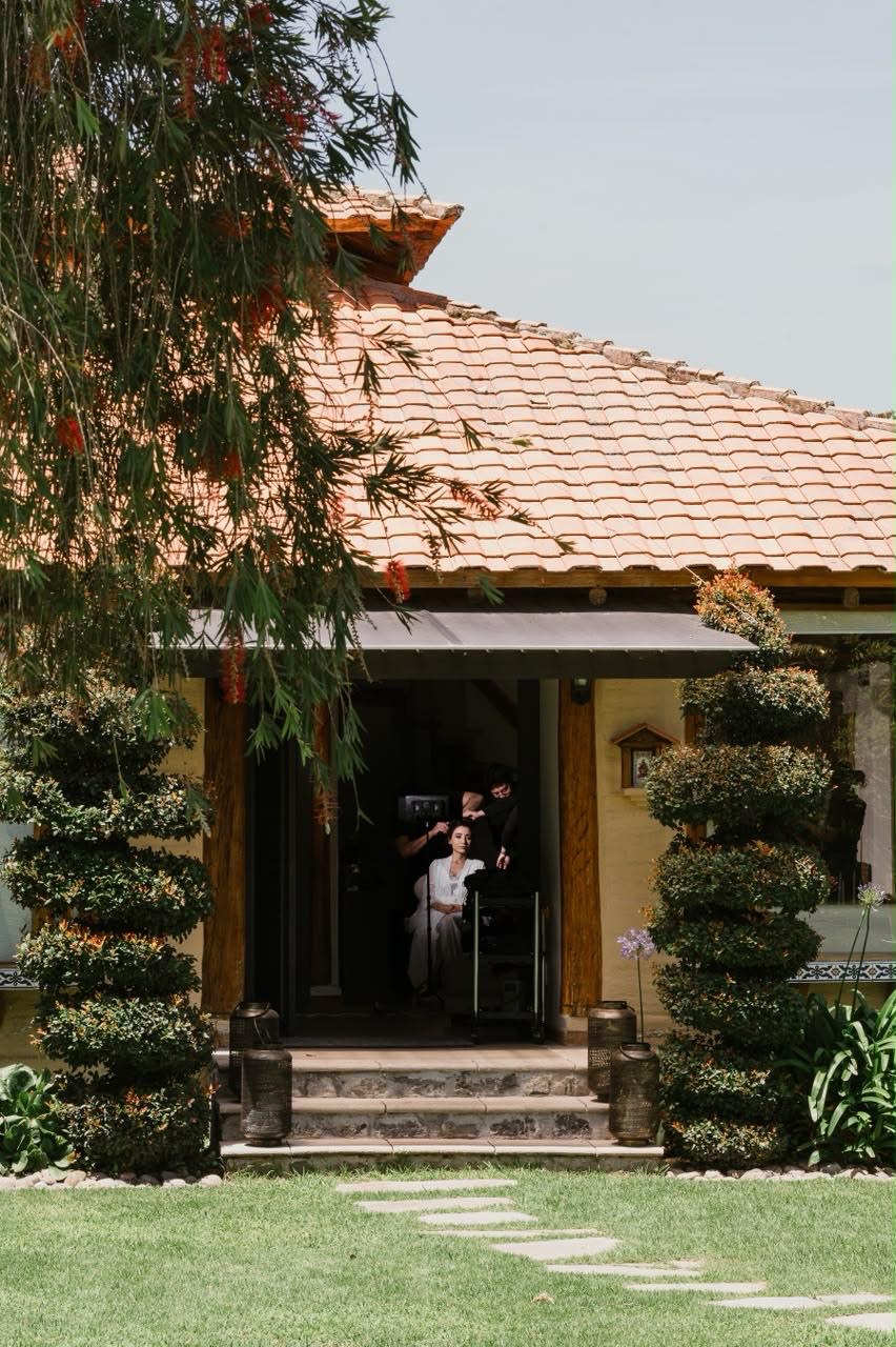 Fachada de la casona de Villa Pietra