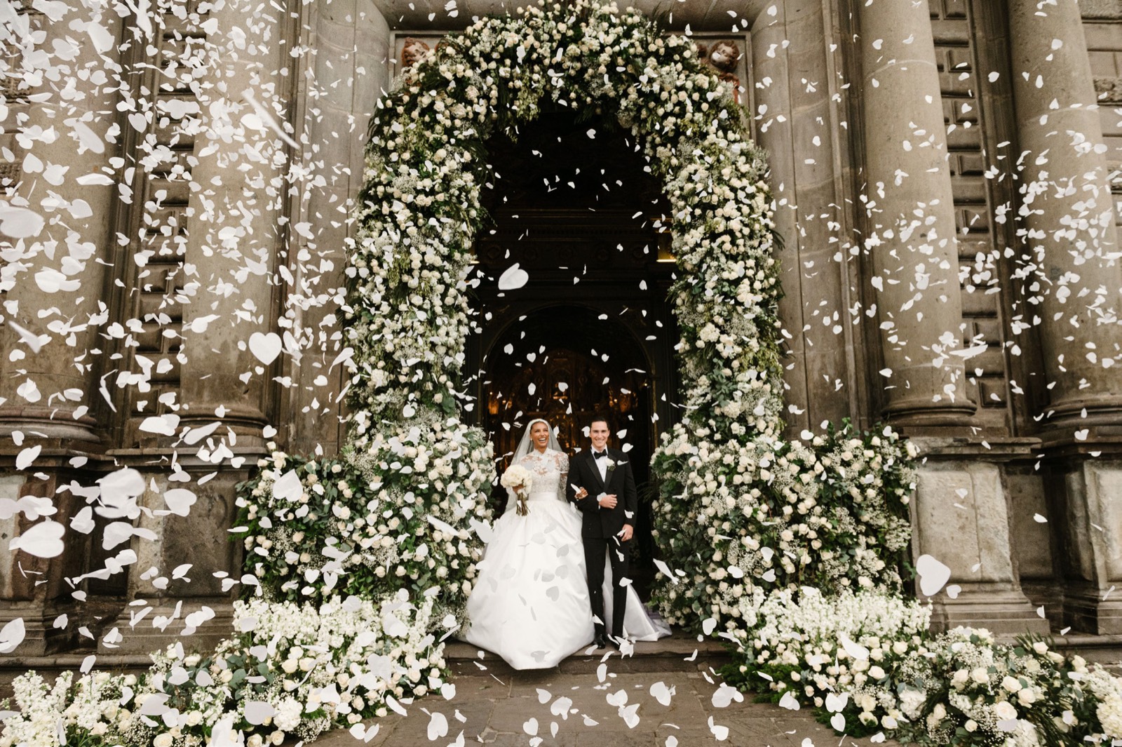 Novios en Villa Pietra